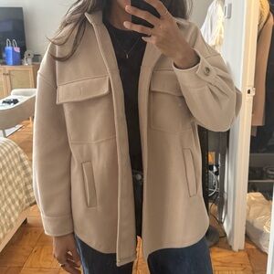 Cream Jacket (Shacket)